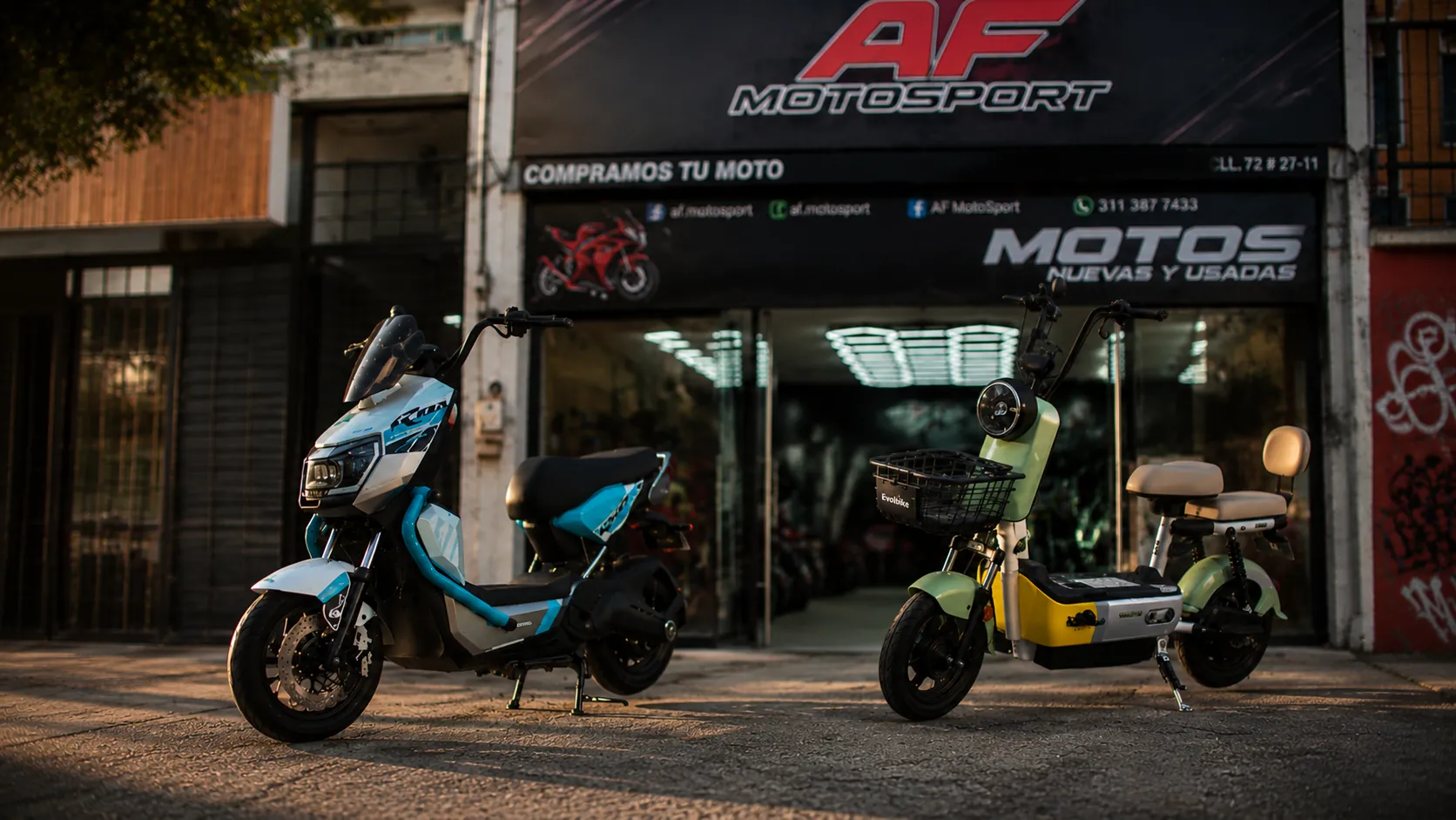 Motos Eléctricas AF Motosport