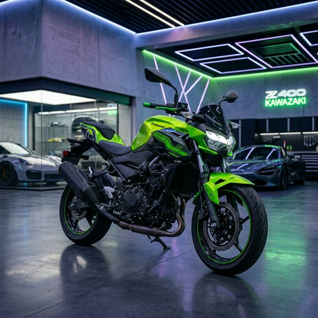 Kawasaki Z400 2021 - Verde